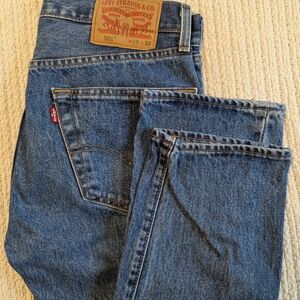 Levi's 501 Men's Blue Jeans, 28x32